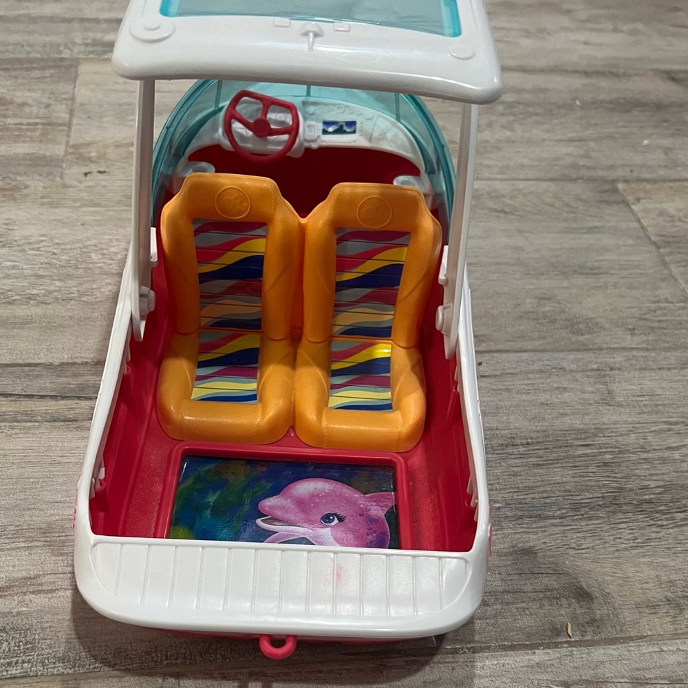 Barbie White and Red Party Toy Boat - Picture 4 of 4